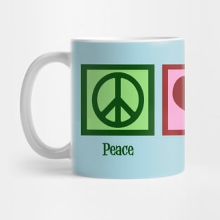 Peace Love Recycle Mug